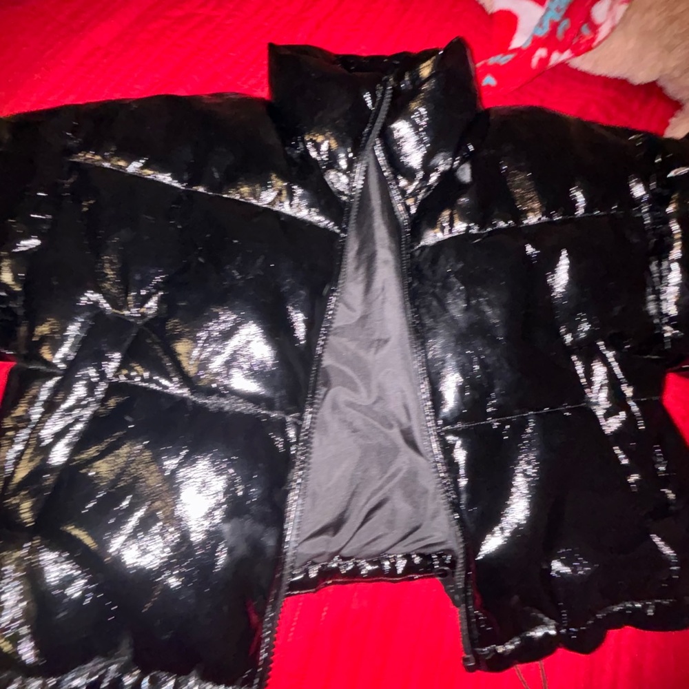 Divided Black Puffer Jacket